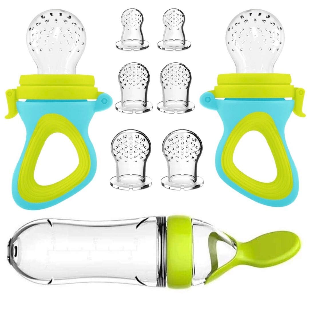 Baby Food Newborn - Squeezing Feeding Bottle Cup Silicone Newborn