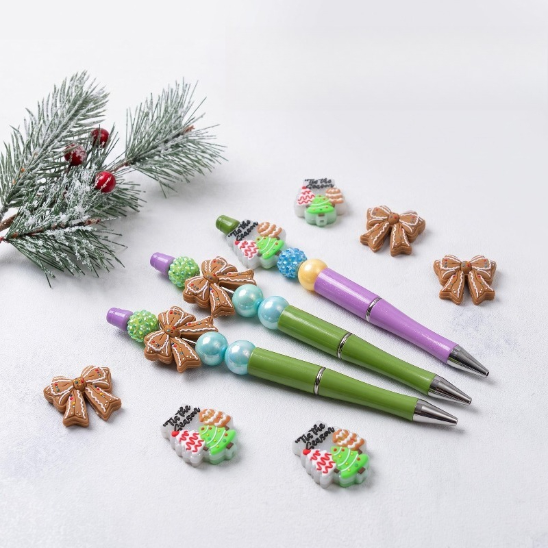 Baby Food Newborn - 20pcs Silicone Beads Christmas Focus Beads