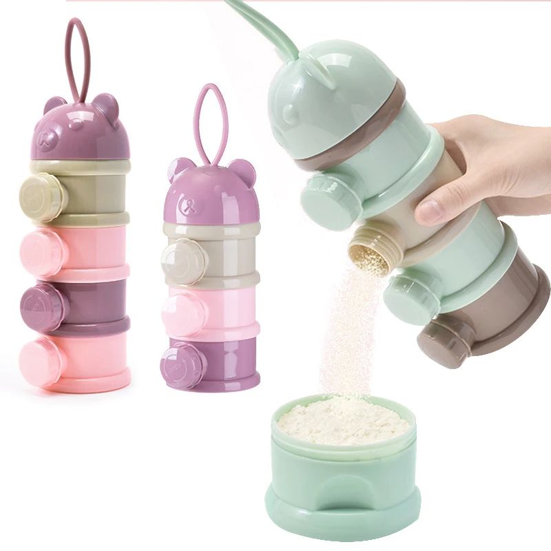 Baby Food Container - 3/4Layer Baby Portable Baby Food Storag
