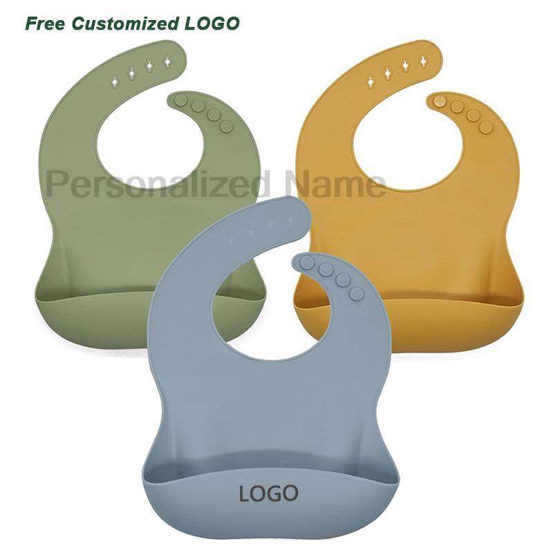 Silicone Baby Bib for Babies & - огляд і ціна Baby Food Logo