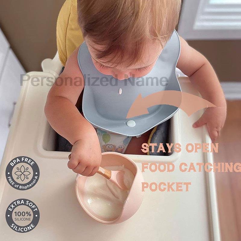 Silicone Baby Bib for Babies & - огляд і ціна Baby Food Logo