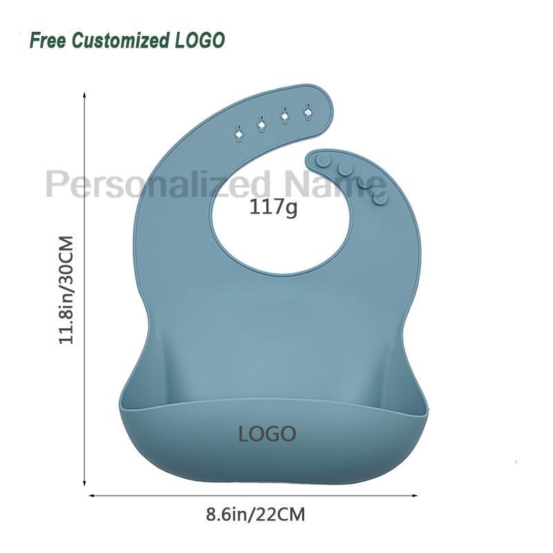 Silicone Baby Bib for Babies & - огляд і ціна Baby Food Logo