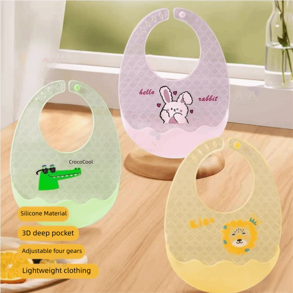 Cartoon Waterproof Baby Bibs S - огляд і ціна Baby Food Apron