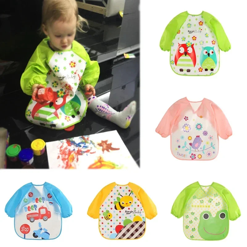 Waterproof Eating Smock Infant - огляд і ціна Baby Food Apron