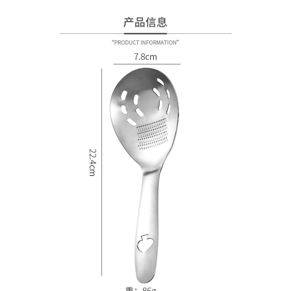 Stainless Steel Grinding Spoon - огляд і ціна Baby Food Strainer