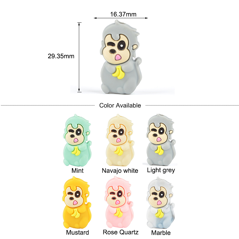 LOFCA 10pcs Leaf Silicone Bead - огляд і ціна Baby Food Name