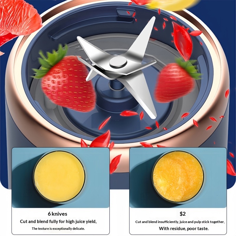 USB Portable Mini Juicer Blend - огляд і ціна Baby Food Maker Baby Safe