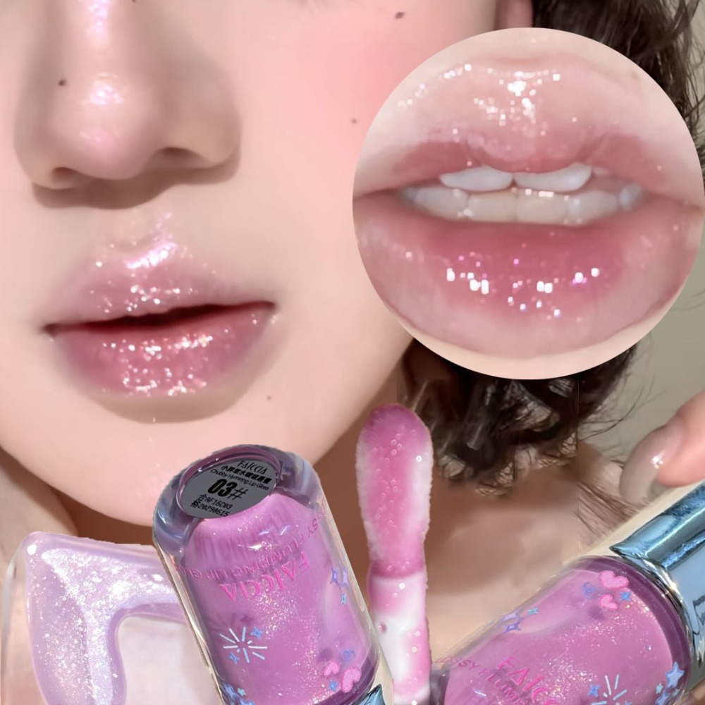 Baby Blue Sparkling Lip Gloss  - огляд і ціна Baby Food Oil