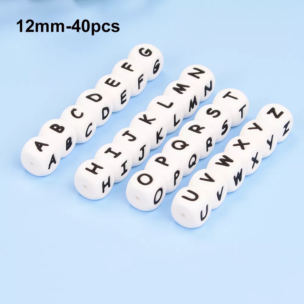 LOFCA 40PCS/Lot Alphabet 12mm  - огляд і ціна Baby Food Name