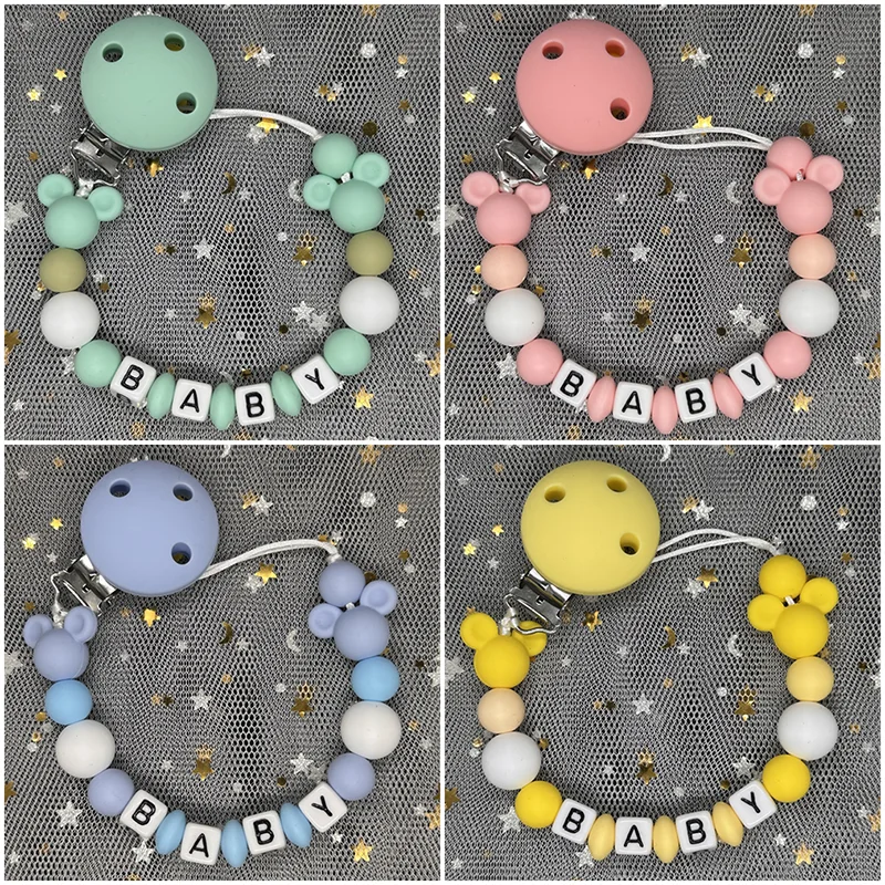 Baby Pacifier Clip Personalise - огляд і ціна Baby Food Name