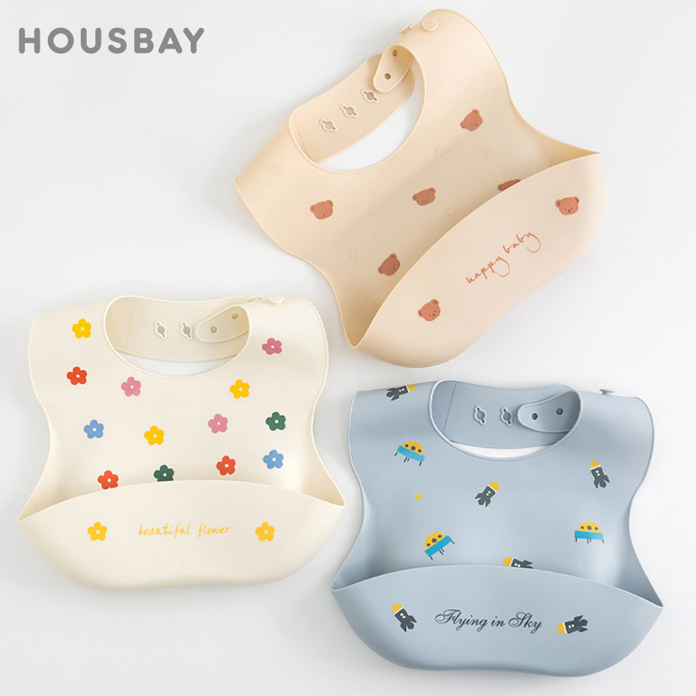 Baby Bibs Waterproof Soft Sili - огляд і ціна Baby Food Apron