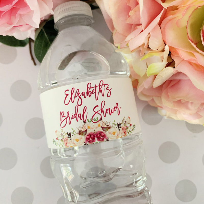20pcs Custom Waterproof Water  - огляд і ціна Baby Food Logo
