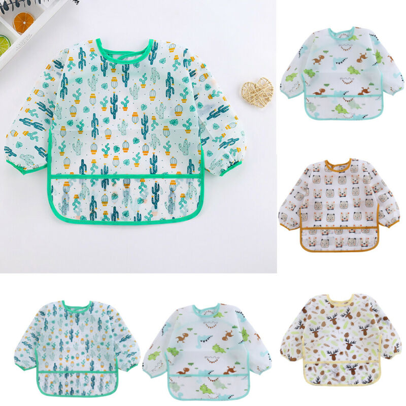 Baby Bibs New Cute Children Ba - огляд і ціна Baby Food Apron