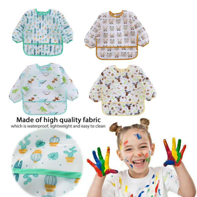 Baby Bibs New Cute Children Ba - огляд і ціна Baby Food Apron