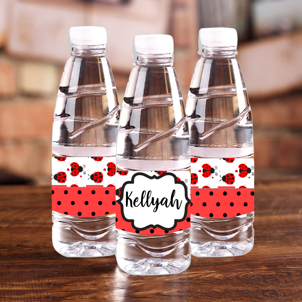 Personalised Ladybug Red Polka - огляд і ціна Baby Food Name