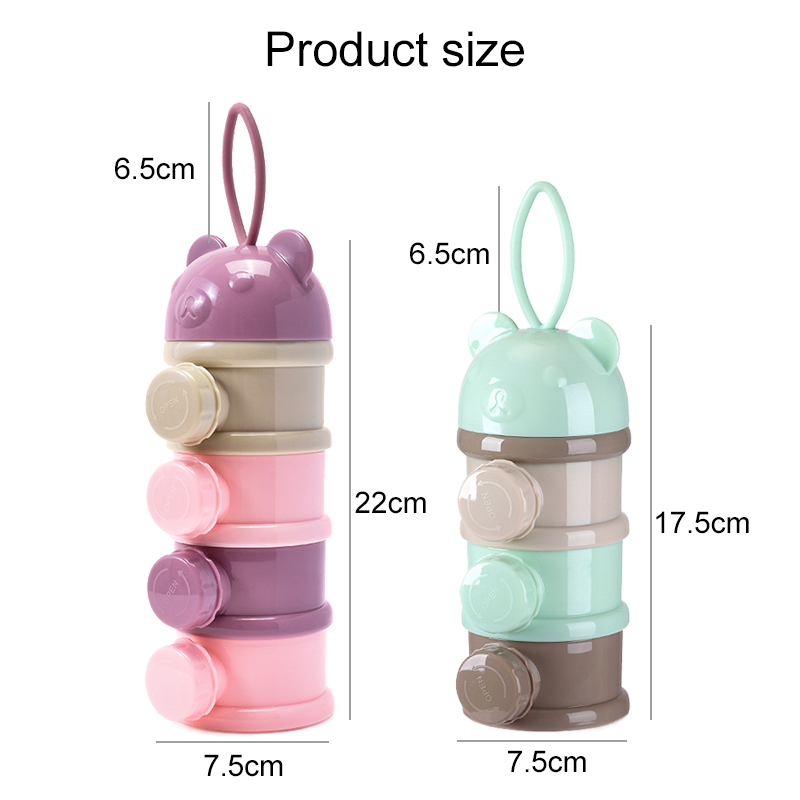 3/4Layer Baby Portable Baby Fo - огляд і ціна Baby Food Container